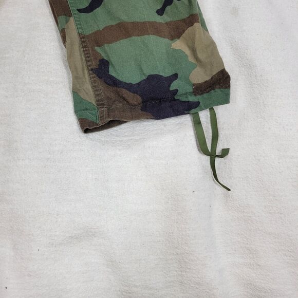 Military Pants Mens Sz M US Army Woodland Camo Liner Cold Y2k Gorpcore Grunge - Picture 7 of 15